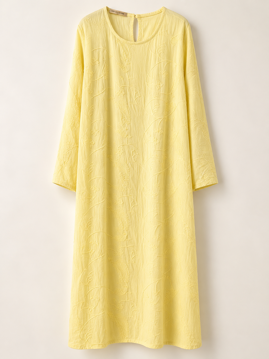 Embroidered Maxi Dress
