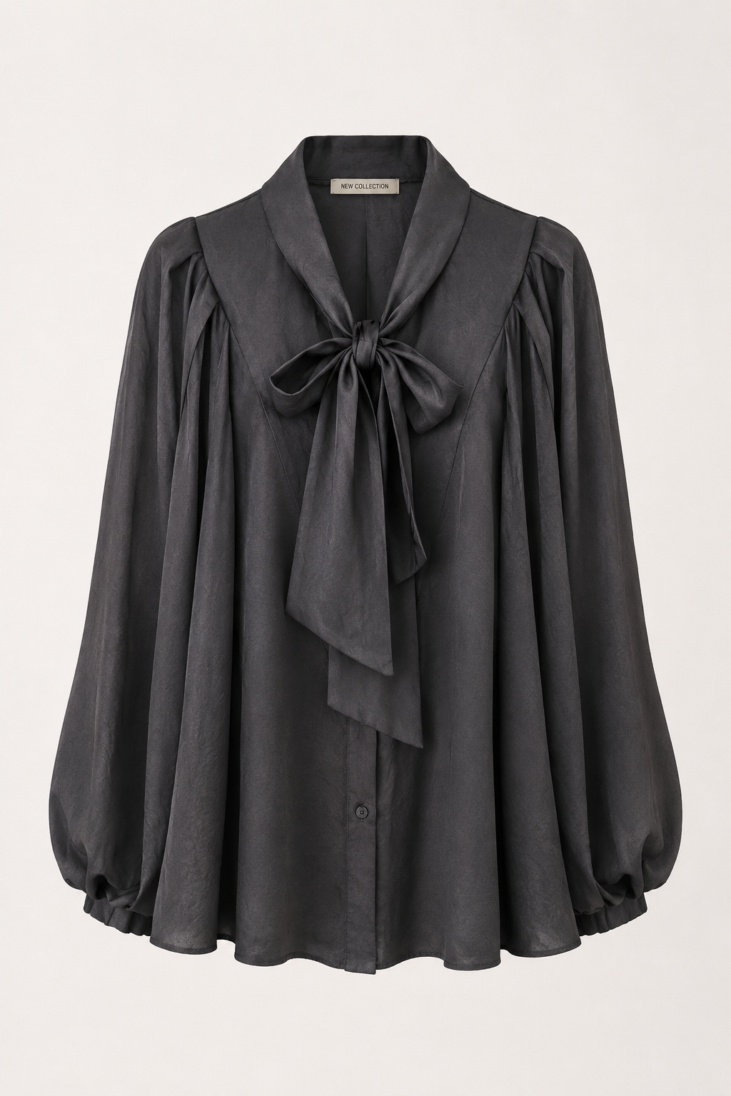 Silk Bow Blouse