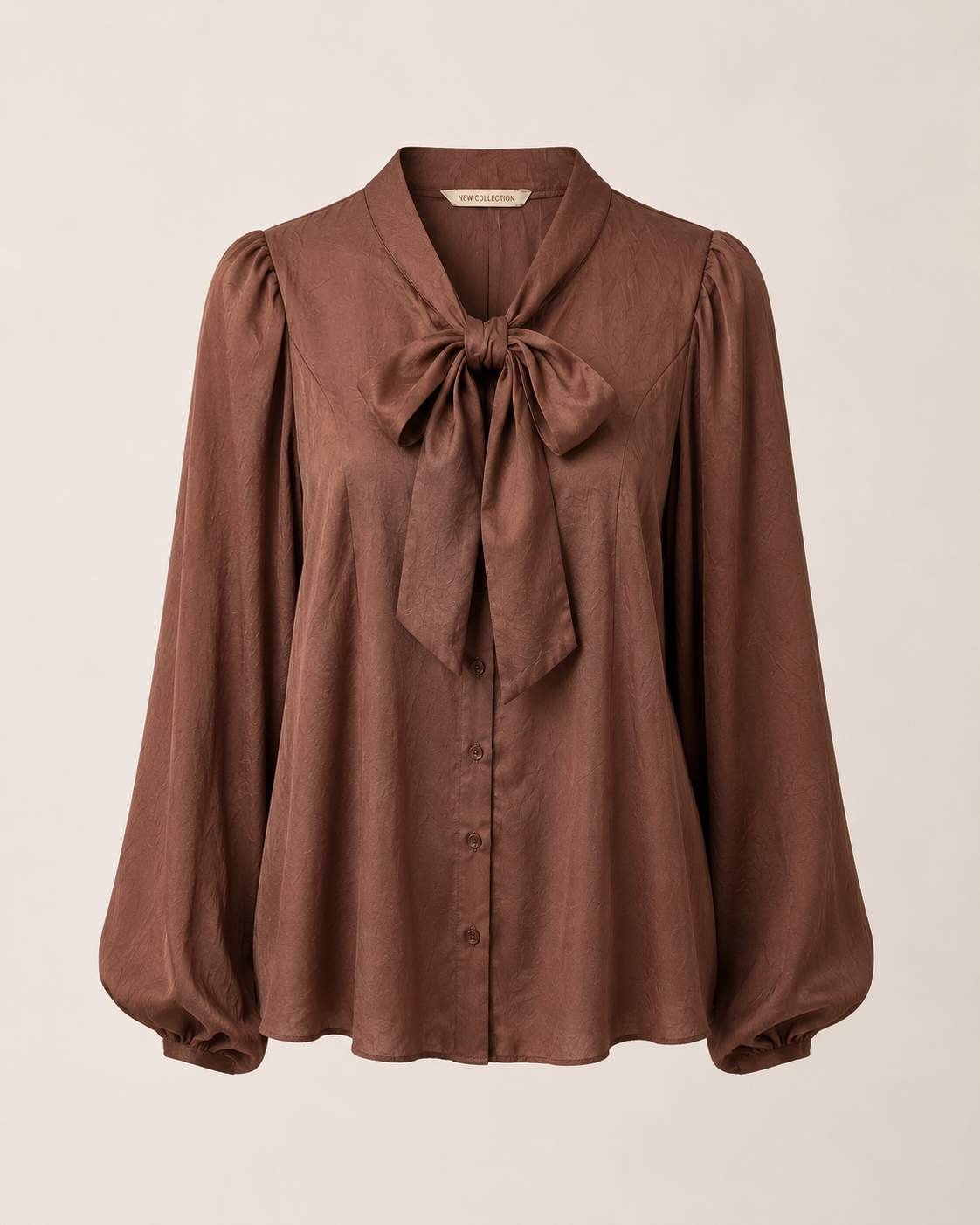 Silk Bow Blouse