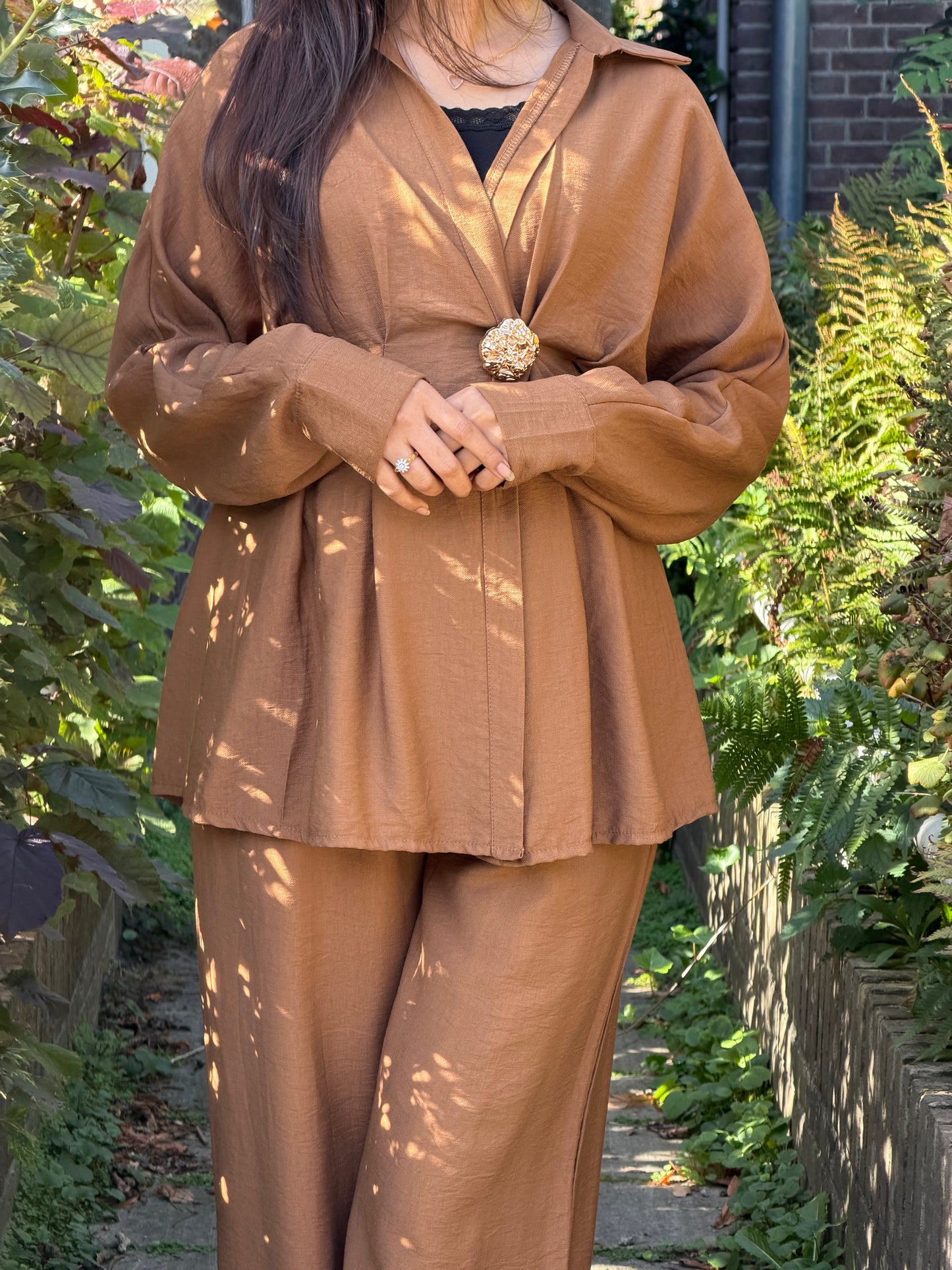 Rust-toned co-ord Set